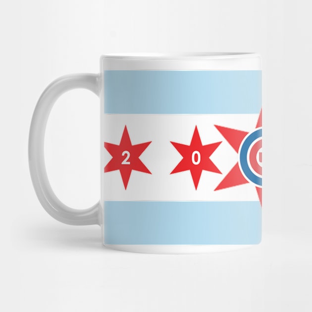The Updated Chicago Flag by quinnquinn